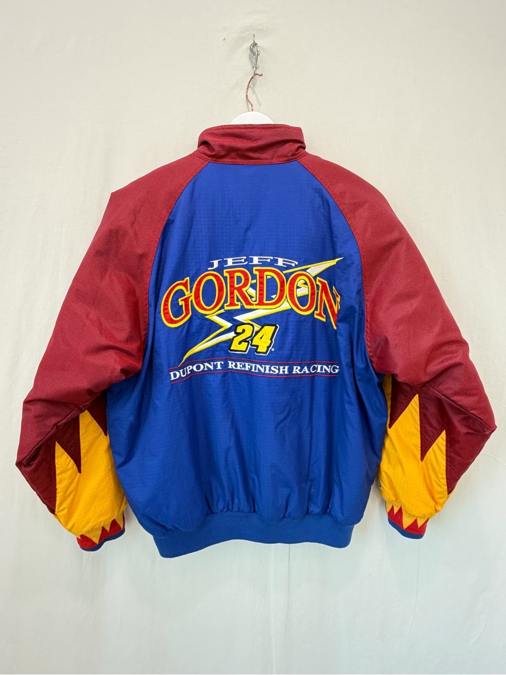 NASCAR Jeff Gordon 24 Dupont Refinish Racing Chase Authentics Nylon Jacket Large